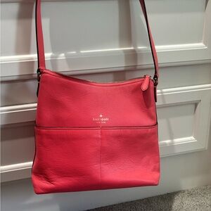 Kate Spade Pink Shoulder Bag with Sleek Design